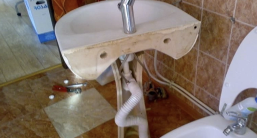 Установка раковины ВДНХ метро Москвы